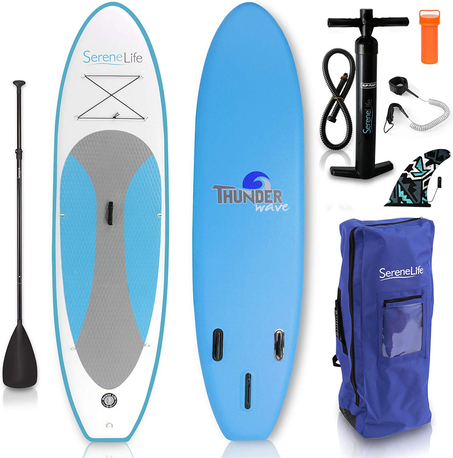 SereneLife Inflatable Stand Up Paddle Board Review FindReviews